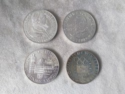 Silver schilling, coin - 4 pcs