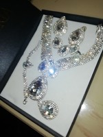 Emporia crystal jewelry set 3 wonderful pieces