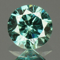 Real tested natural darker blue diamond si3 0.18 ct! Play with cert!!