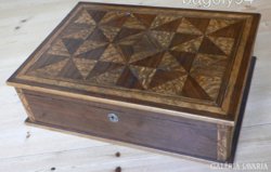 Huge marquetry box