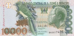 Sao Thome and Principe 10 000 dobras, 2013, UNC bankjegy