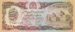 Afganisztán 1000 afghanis, 1991, UNC bankjegy!