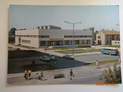 Régi képeslap: Celldömölk, Kemenesaljai Művelődési Központ (60-as évek)