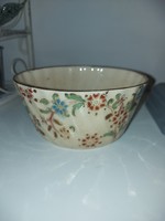 Antique fischer faience sugar bowl