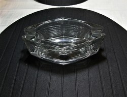 Rare shape sklo union glass ashtray