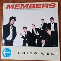 Bakelit lemez- The MEMBERS-- Going West