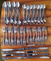 Japanese stainless 50-piece cutlery set