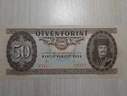 50 forint 1980  ropogós bankjegy UNC   D sorozat