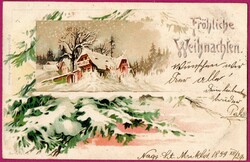 E - 004 winter greetings from 1899