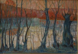 Zoltán Molnár: waterfront trees