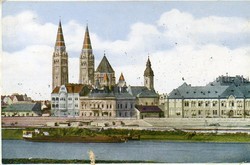 032 --- Futott képeslap   Szeged 1928