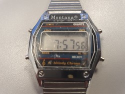 Retro four-button men's melody quartz was never used, the film is still on the display