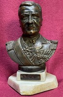 bronze bust of Miklós Horthy imre g. (Imre géza?) With Signo