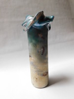Small vase by industrial artist Jakab Bori 15.5 Cm