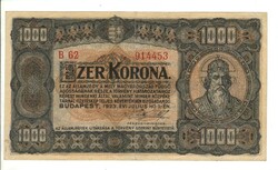 1000 Crown 1923 without printing press 4.
