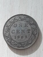 Canada 1 cent 1903