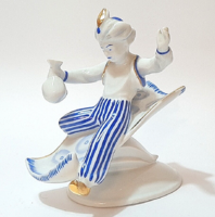KIÁRÚSÍTÁS!  Vintage/retró - hollóházi porcelán figura "Aladin"