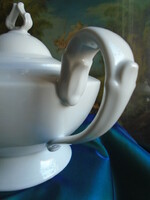 Elegant, large porcelain bavaria eschebad teapot.