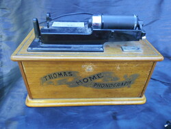 A radio with a phonograph design. Functional, a little creaky.
