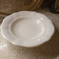 Old Czech deep plate with thick walls