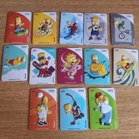 13 tesco simpson fridge magnets for sale together