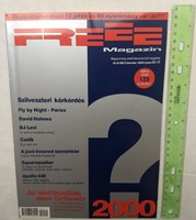 Freee magazin 1999/12 #46 David Holmes Apollo 440 Kömlődi Cadik Squarepusher Fekete Vonat