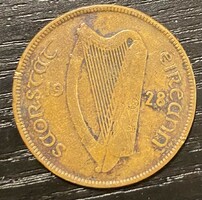 Írország 1 penny 1928!