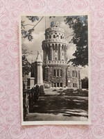 Old postcard 1943 Budapest lookout tower on Jánoshegy