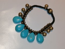 Turquoise buthista bracelet (749)