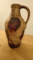Különleges Bay Keramik (West Germany) fat lava váza-mid century