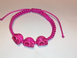 Pink Skull Bracelet (753)