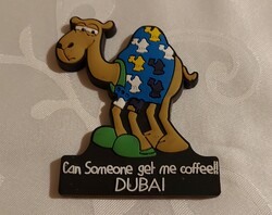 Dubai camel refrigerator magnet