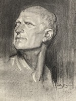 Hanna Daffinger--male portrait