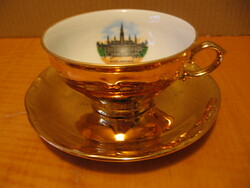 Gilded tea and coffee set winterling, wien, rathaus