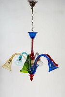 Murano glass chandelier (colored)