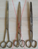 Older, large scissors
