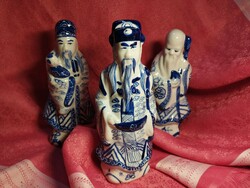 3 keleti bölcs , porcelán szobor