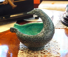 Gorka gauze ceramic figural offering/ashtray