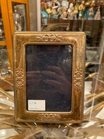 Silver picture frame - with floral pattern (i./76)