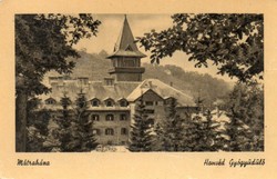 054 - Run-of-the-mill postcard hut - honvéd health resort original edition (not a reprint)