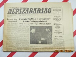 Old retro newspaper - people's freedom - June 1, 1972 - XXX. Grade 127. Number for birthday