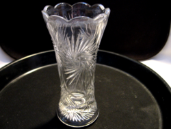 Retro pressed vase with swivels