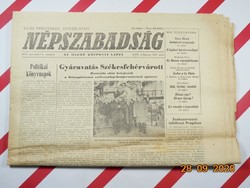 Old retro newspaper - people's freedom - November 6, 1971 - XXIX. Grade 262. Number for birthday