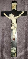 Old crucifix with Jesus Christ