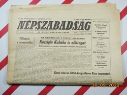 Old retro newspaper - people's freedom - October 21, 1971 - XXIX. Grade 248. Number for birthday