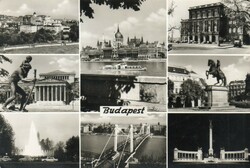 097 - Running postcard, Budapest - details