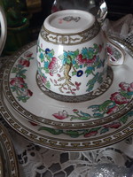 English Indian tree pattern porcelain 3-piece tea set