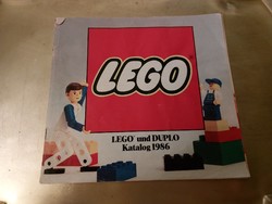 LEGO - DUPLO prospektus 1986-ból, német nyelvű, 16 lapos