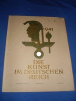 Art in the German Empire 1941 National Socialist newspaper