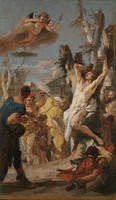 Tiepolo - Martyrdom of Saint Sebastian - canvas reprint